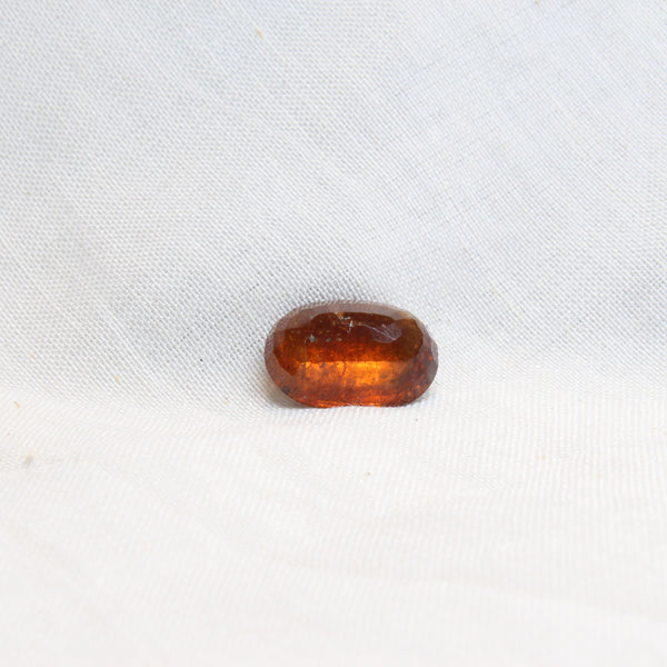 Hessonite Garnet/Gomed 8.70 carats (HESSONITE GARNET S0002 - A1) unisex Quality Astrological Loose Gemstonefor Ring & Pendant Gems Jewellery