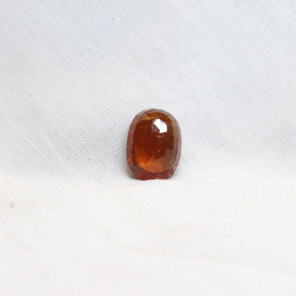 Hessonite Garnet/Gomed 8.70 carats (HESSONITE GARNET S0002 - A1) unisex Quality Astrological Loose Gemstonefor Ring & Pendant Gems Jewellery