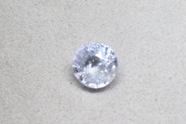 WHITE SAPPHIRE NATURAL & ORIGINAL 3.50-CARATS (S0147-A11)