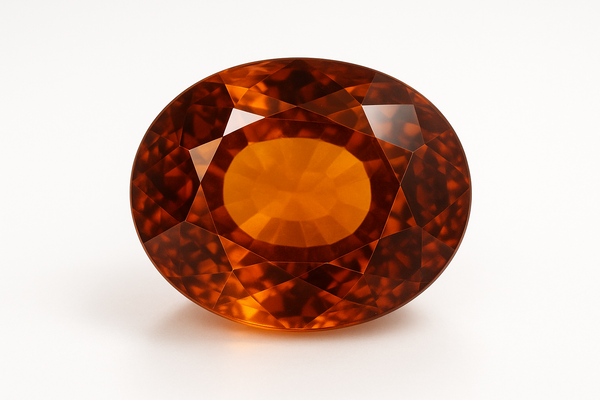 HESSONITE GARNET / GOMED (S0009 - A1) 5.20 CARATS