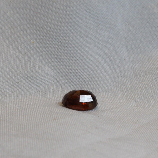 Natural Hessonite Garnet/Gomed - 6.05 carats (S0001 - A1)Quality Astrological Loose Gemstonefor Ring & Pendant Gems Jewelry