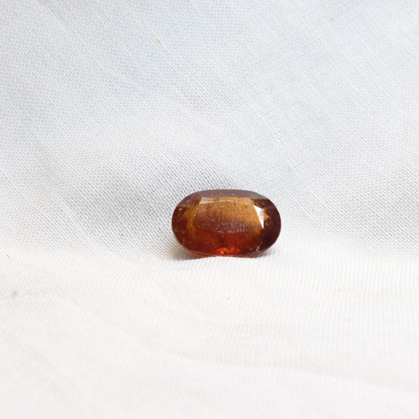 Hessonite Garnet/Gomed 8.70 carats (HESSONITE GARNET S0002 - A1) unisex Quality Astrological Loose Gemstonefor Ring & Pendant Gems Jewellery